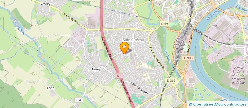 localisation de l'entreprise MONSIEUR ALEXIS GAUTHEY  SAINT-REMY