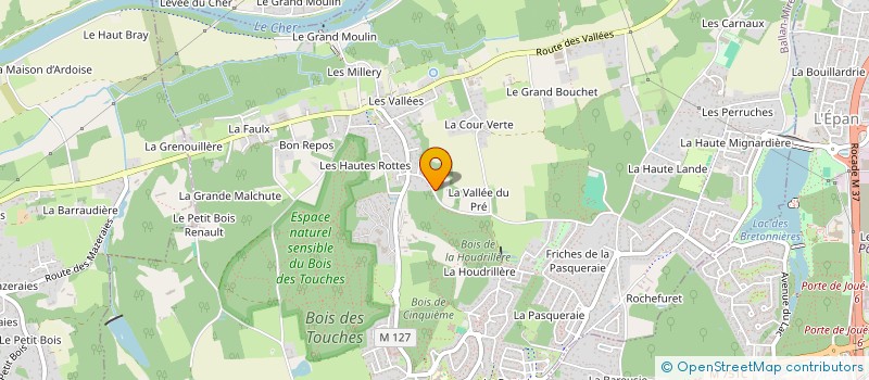 localisation de l'entreprise MONSIEUR ALEXIS GAUTHIER  BALLAN-MIRE