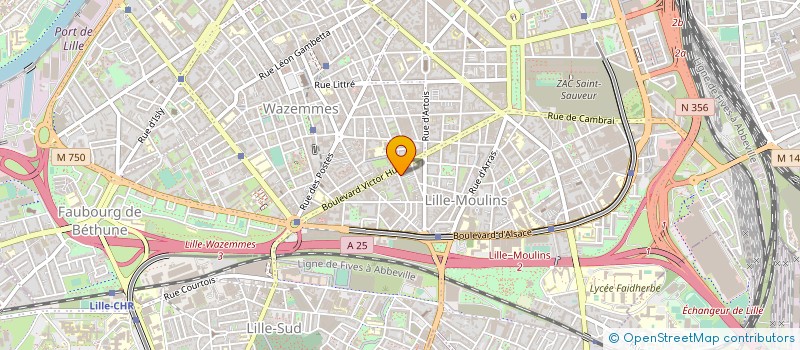 localisation de l'entreprise MONSIEUR ALEXIS GAUTIER à LILLE