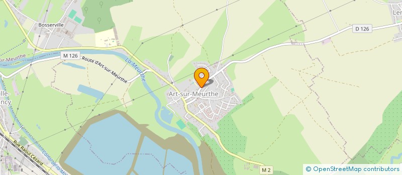 localisation de l'entreprise MONSIEUR ALEXIS GAVRYK à ART-SUR-MEURTHE