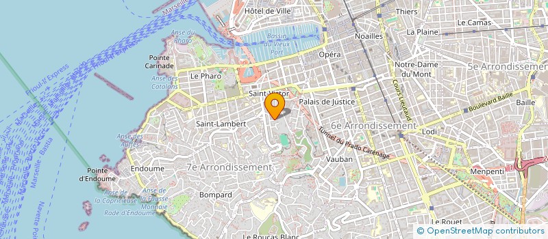localisation de l'entreprise MONSIEUR ALEXIS GEFFROY à MARSEILLE
