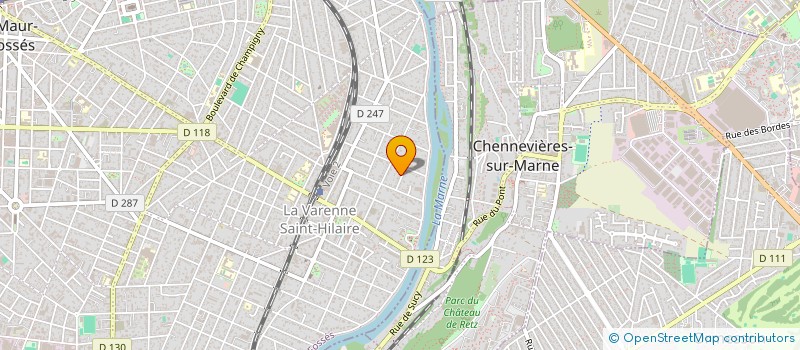 localisation de l'entreprise MONSIEUR ALEXIS GELLEREAU à SAINT-MAUR-DES-FOSSES