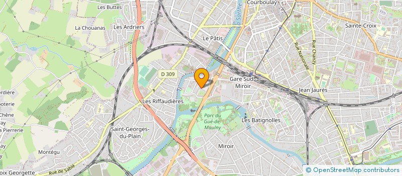 localisation de l'entreprise MONSIEUR ALEXIS GERMANY  LE MANS