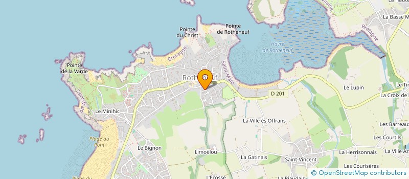 localisation de l'entreprise MONSIEUR ALEXIS GILLET  SAINT-MALO