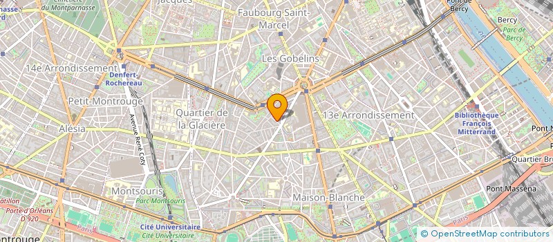 localisation de l'entreprise MONSIEUR ALEXIS GOLDENBERG  PARIS