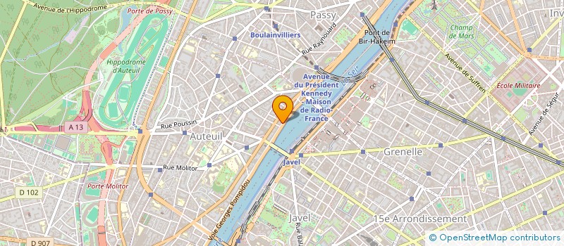 localisation de l'entreprise MONSIEUR ALEXIS GOMES DE BARROS  PARIS