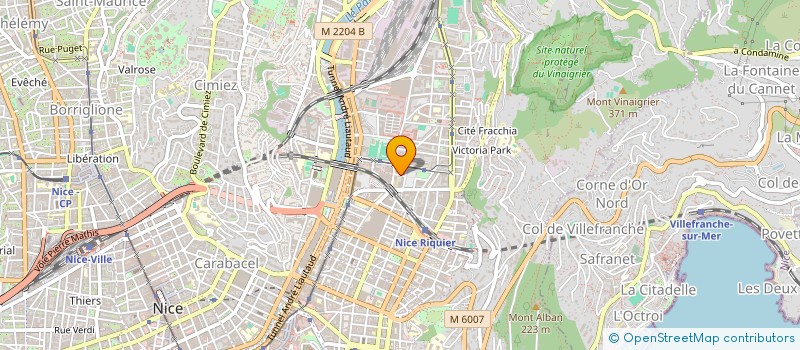 localisation de l'entreprise MONSIEUR ALEXIS GOMES PEREIRA à NICE