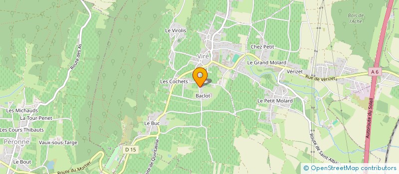 localisation de l'entreprise MONSIEUR ALEXIS GONDARD à VIRE