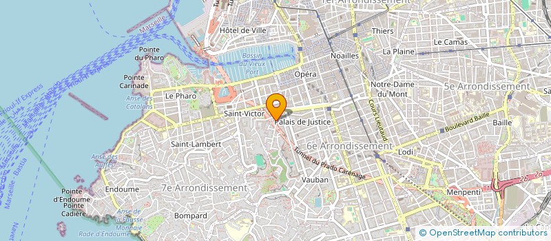 localisation de l'entreprise MONSIEUR ALEXIS GONTIER  MARSEILLE