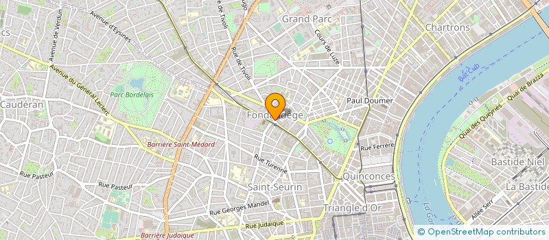 localisation de l'entreprise MONSIEUR ALEXIS GONZALEZ ALVAREZ à BORDEAUX