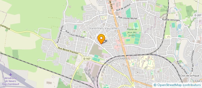 localisation de l'entreprise MONSIEUR ALEXIS GOUNOT à VARENNES-VAUZELLES
