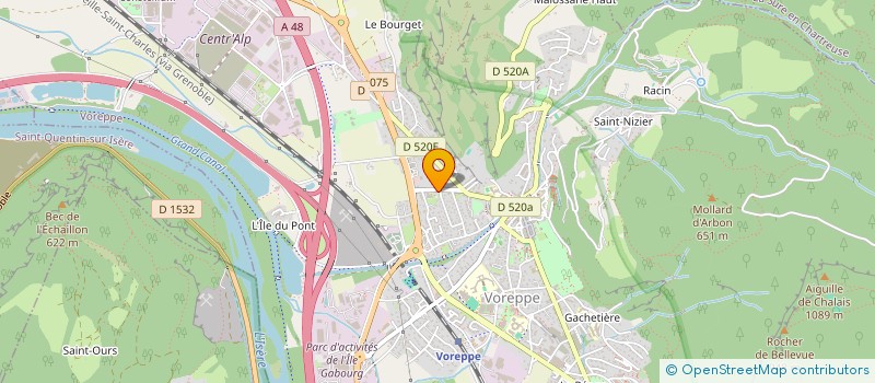 localisation de l'entreprise MONSIEUR ALEXIS GOYEZ  VOREPPE