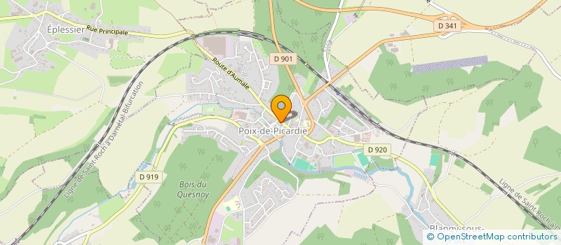 localisation de l'entreprise MONSIEUR ALEXIS GRACZYK  POIX-DE-PICARDIE