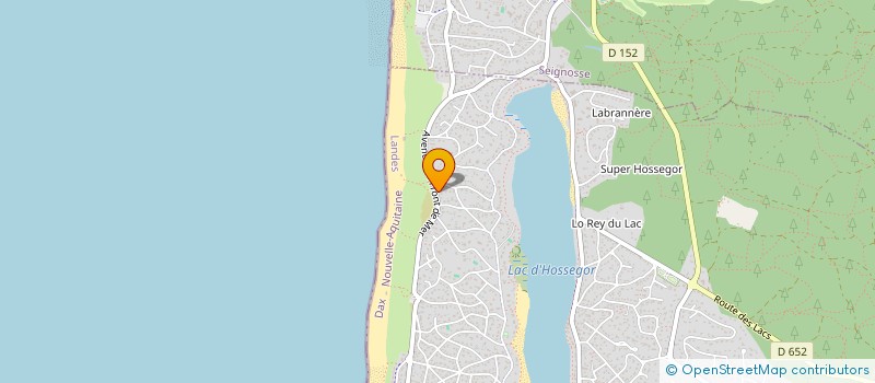 localisation de l'entreprise MONSIEUR ALEXIS GRADIT  SOORTS-HOSSEGOR