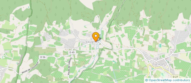 localisation de l'entreprise MONSIEUR ALEXIS GRANGER  VAUGINES