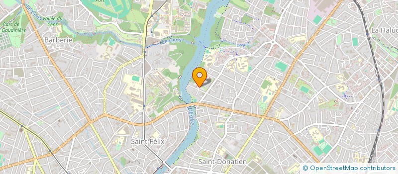 localisation de l'entreprise MONSIEUR ALEXIS GRANIER à NANTES
