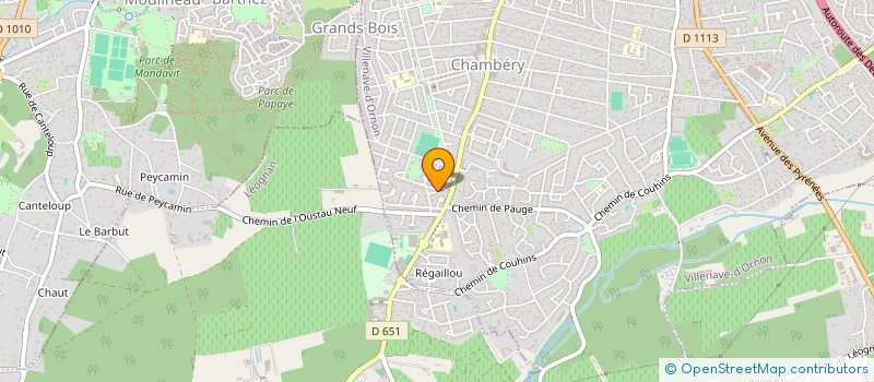 localisation de l'entreprise MONSIEUR ALEXIS GRANJOU à VILLENAVE-D'ORNON