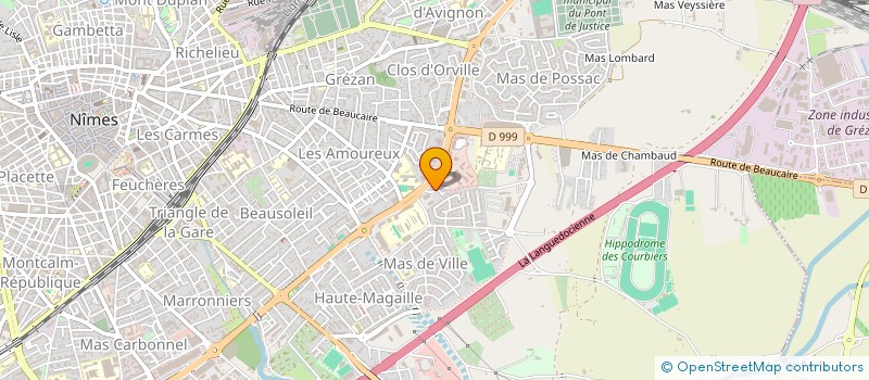 localisation de l'entreprise MONSIEUR ALEXIS GRAULOU  NIMES