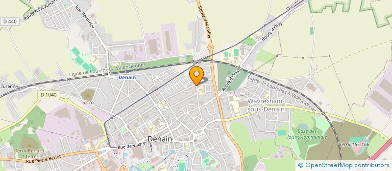 localisation de l'entreprise MONSIEUR ALEXIS GRISCHASCHEF à DENAIN