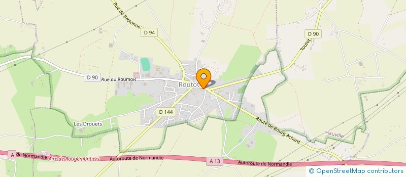 localisation de l'entreprise MONSIEUR ALEXIS GUASCH  ROUTOT