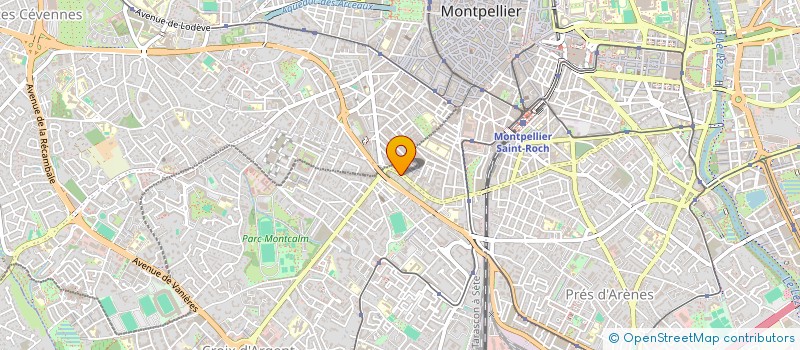 localisation de l'entreprise MONSIEUR ALEXIS GUERIN à MONTPELLIER
