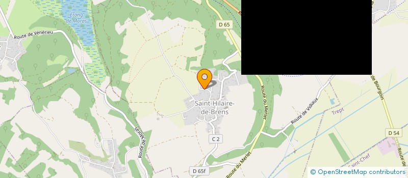 localisation de l'entreprise MONSIEUR ALEXIS GUILLET  SAINT-HILAIRE-DE-BRENS