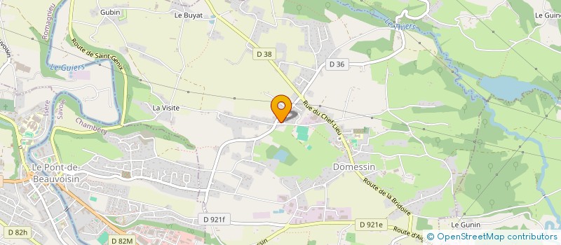 localisation de l'entreprise MONSIEUR ALEXIS GUILLOT à DOMESSIN