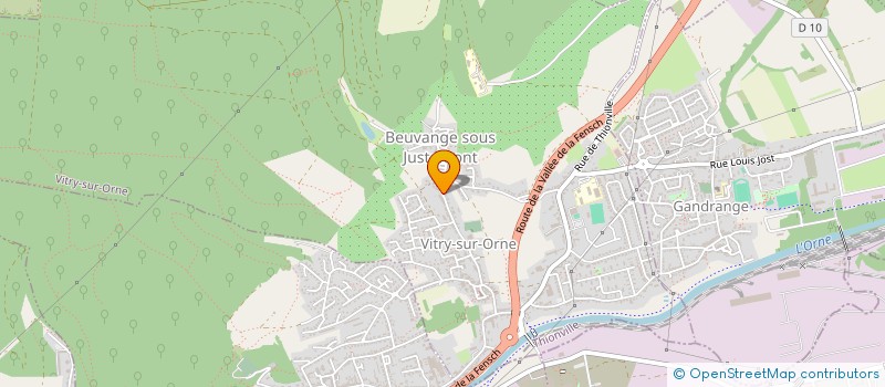 localisation de l'entreprise MONSIEUR ALEXIS GUILLOTEAU  VITRY-SUR-ORNE