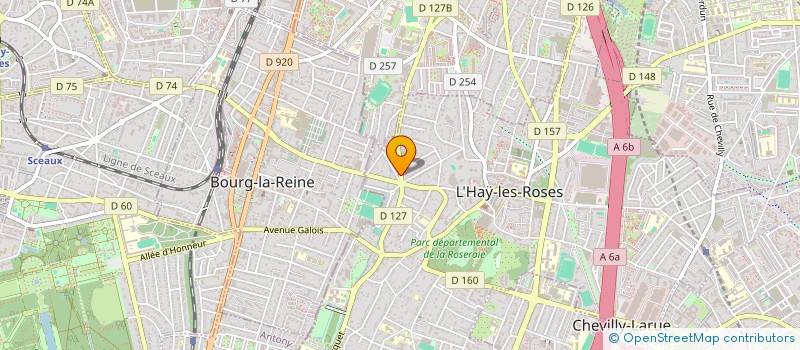 localisation de l'entreprise MONSIEUR ALEXIS GUILLOTIN à L'HAY-LES-ROSES
