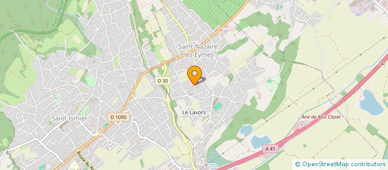 localisation de l'entreprise MONSIEUR ALEXIS GUIMET  SAINT-NAZAIRE-LES-EYMES