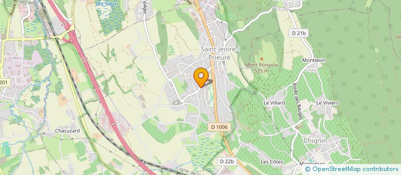 localisation de l'entreprise MONSIEUR ALEXIS GUITONNEAU  SAINT-JEOIRE-PRIEURE