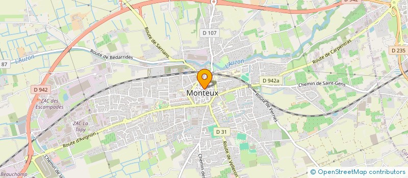 localisation de l'entreprise MONSIEUR ALEXIS GUY SYLVAIN MITENNE à CARPENTRAS