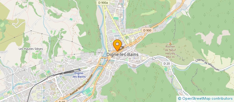 localisation de l'entreprise MONSIEUR ALEXIS GUYON à DIGNE-LES-BAINS
