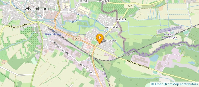 localisation de l'entreprise MONSIEUR ALEXIS HAESSIG  CLEEBOURG