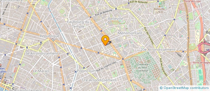 localisation de l'entreprise MONSIEUR ALEXIS HAMANN  PARIS 11