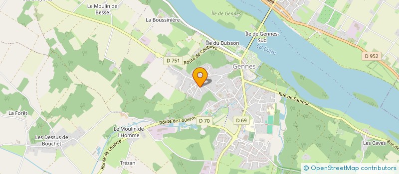 localisation de l'entreprise MONSIEUR ALEXIS HAMON à GENNES-VAL-DE-LOIRE