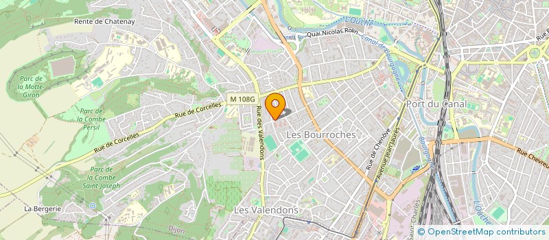 localisation de l'entreprise MONSIEUR ALEXIS HEITZMANN  DIJON