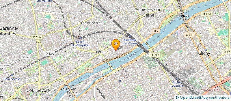 localisation de l'entreprise MONSIEUR ALEXIS HELLOT à COURBEVOIE