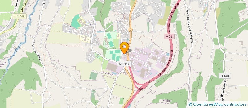 localisation de l'entreprise MONSIEUR ALEXIS HEMERY  HONFLEUR