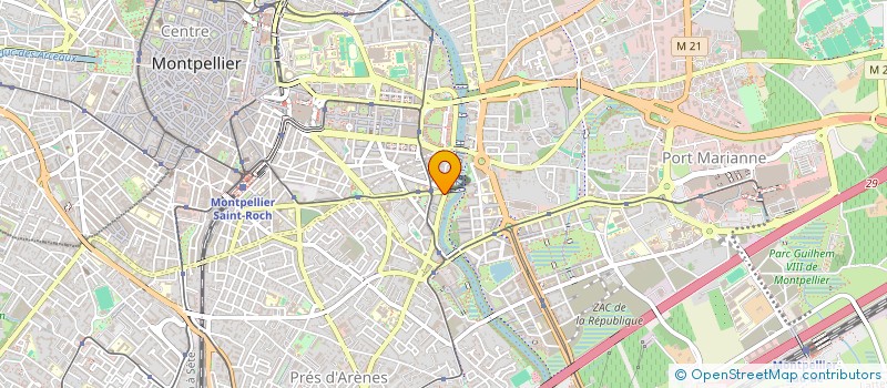 localisation de l'entreprise MONSIEUR ALEXIS HENOCH  MONTPELLIER