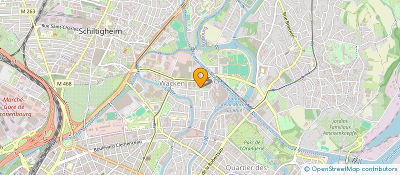 localisation de l'entreprise MONSIEUR ALEXIS HENRY à STRASBOURG