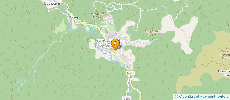 localisation de l'entreprise MONSIEUR ALEXIS HERNANDEZ  SAINT-LAURENT-DE-CERDANS