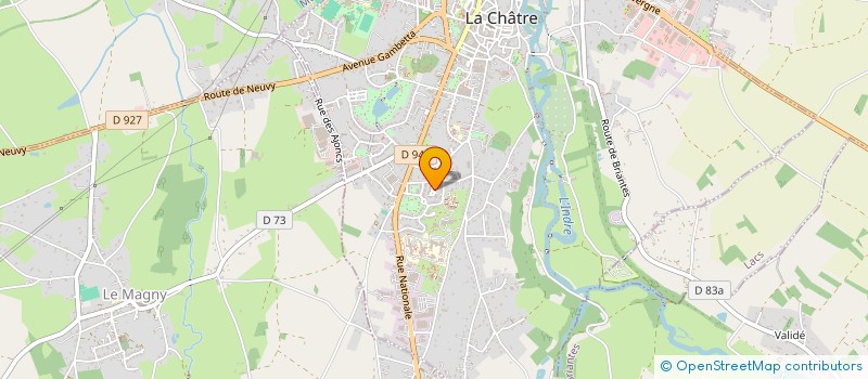 localisation de l'entreprise MONSIEUR ALEXIS HERNANDEZ à LA CHATRE