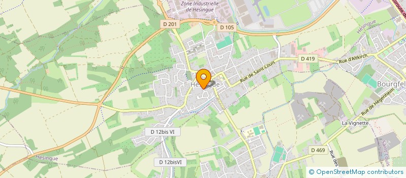localisation de l'entreprise MONSIEUR ALEXIS HERRMANN à HESINGUE