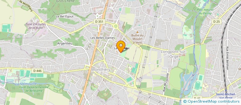 localisation de l'entreprise MONSIEUR ALEXIS HORDESSEAUX à LONGPONT-SUR-ORGE