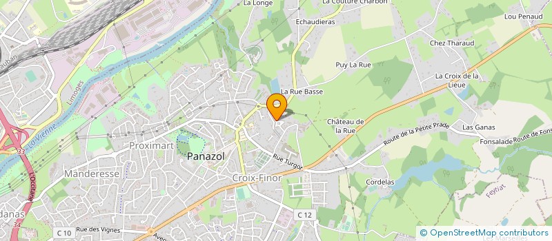localisation de l'entreprise MONSIEUR ALEXIS HUBEL à PANAZOL