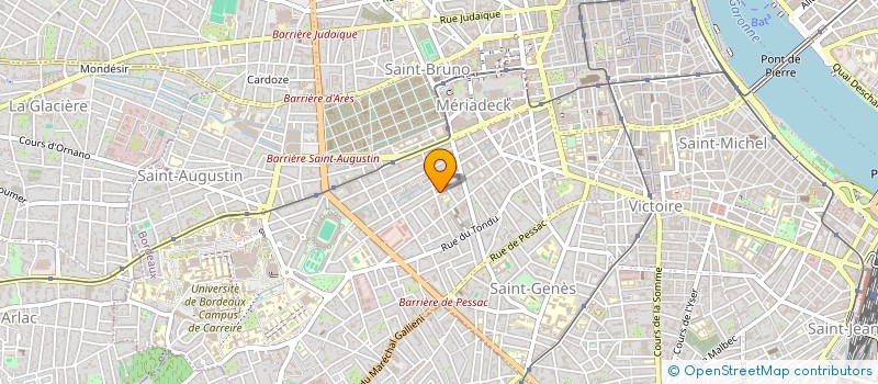 localisation de l'entreprise MONSIEUR ALEXIS HUBERT à BORDEAUX