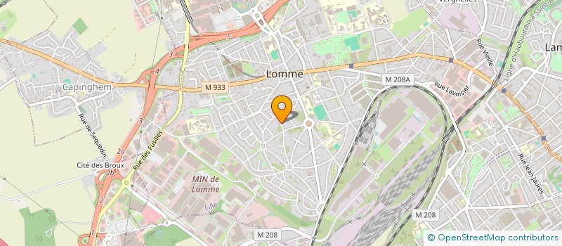 localisation de l'entreprise MONSIEUR ALEXIS HUPIN à LILLE