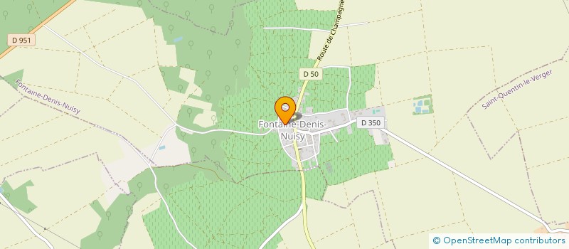 localisation de l'entreprise MONSIEUR ALEXIS HYVER  FONTAINE-DENIS-NUISY