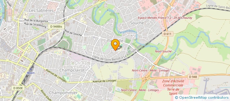 localisation de l'entreprise MONSIEUR ALEXIS IBRAHIMI  NIORT